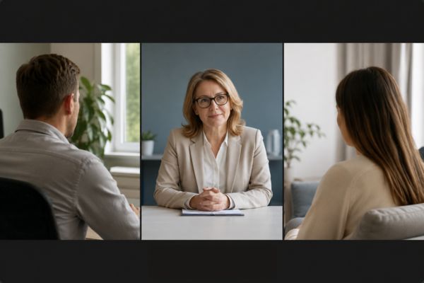 Image of couples creating parenting plans Hampshire to resolve issues around child custody.