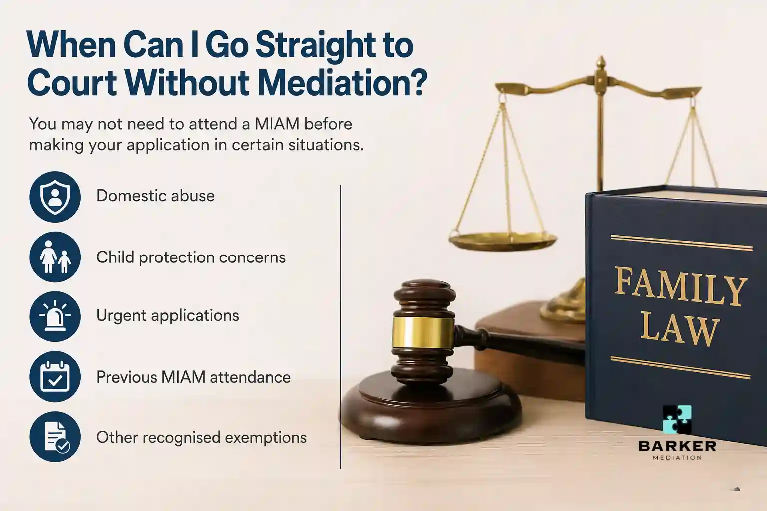 When Can I Go Straight to Court Without Mediation Hampshire?